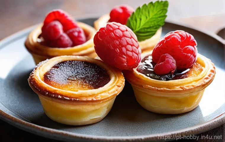 디저트 만들기 - **A joyful Portuguese woman in her late 20s to early 30s, with a radiant smile, stands in a brightly...